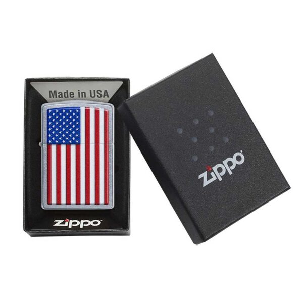 accendino zippo 29722 patriotic confezione