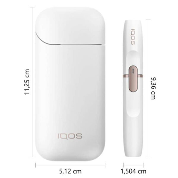 kit iqos 2.4 plus bianco, dimensioni