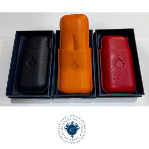 Portasigari Cartujano per 2 sigari Cubani Medi